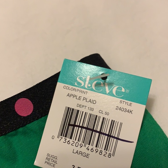 NWT Green Hipster panty Size large St. Eve - Picture 2 of 4